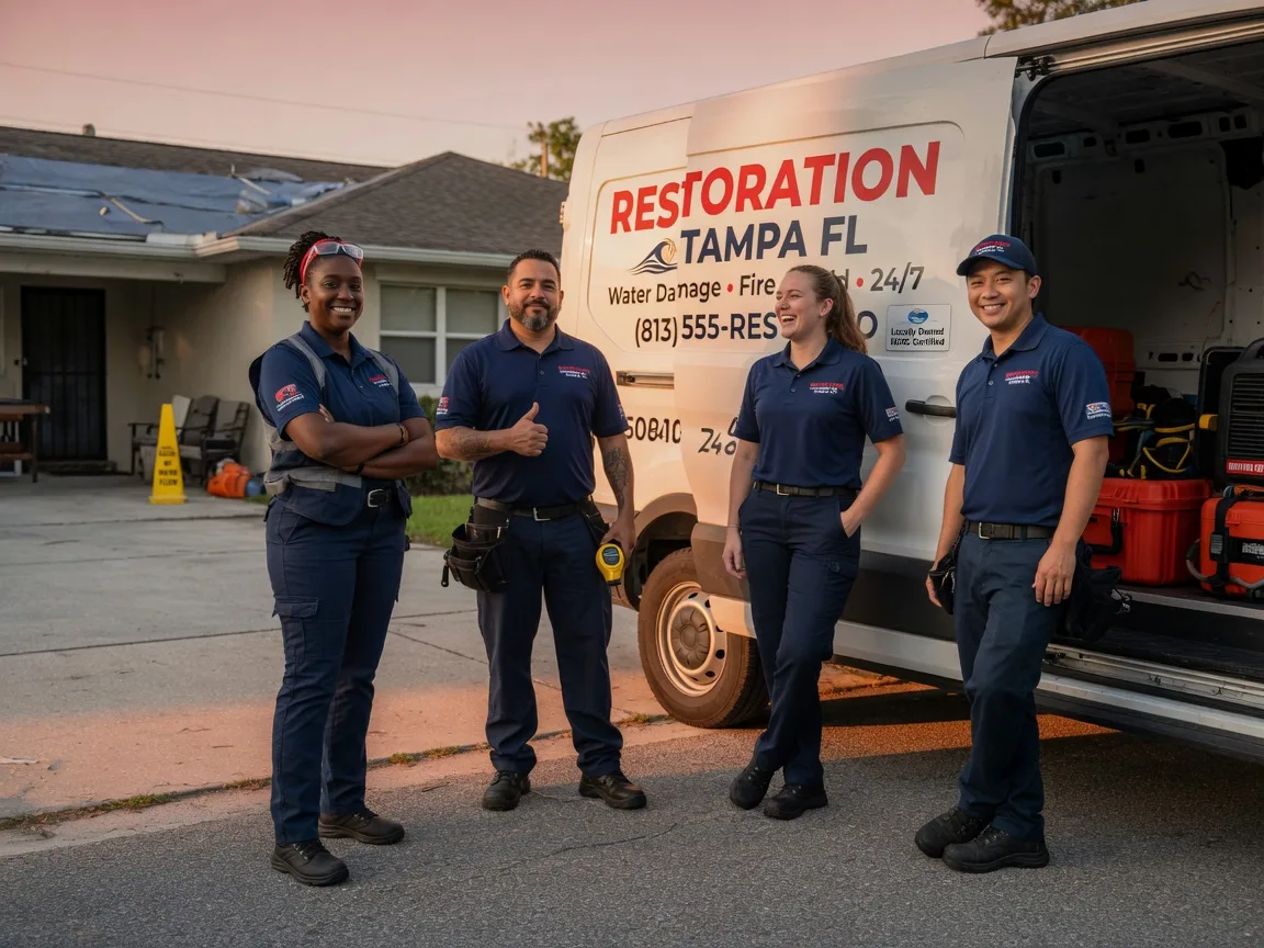 Water Damage Restoration company in Crowder, MS